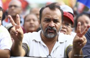 Mar de pueblo reclama justicia y reparación para las víctimas y castigo para los terroristas golpistas