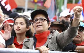 Mar de pueblo reclama justicia y reparación para las víctimas y castigo para los terroristas golpistas