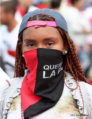 Mar de pueblo reclama justicia y reparación para las víctimas y castigo para los terroristas golpistas