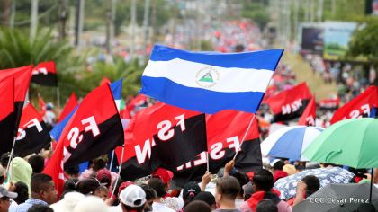 Mar de pueblo reclama justicia y reparación para las víctimas y castigo para los terroristas golpistas