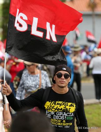 Mar de pueblo reclama justicia y reparación para las víctimas y castigo para los terroristas golpistas