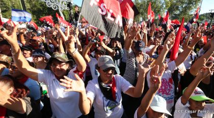 Mar de pueblo reclama justicia y reparación para las víctimas y castigo para los terroristas golpistas