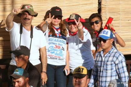 Mar de pueblo reclama justicia y reparación para las víctimas y castigo para los terroristas golpistas