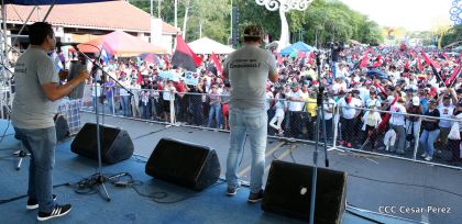 Mar de pueblo reclama justicia y reparación para las víctimas y castigo para los terroristas golpistas