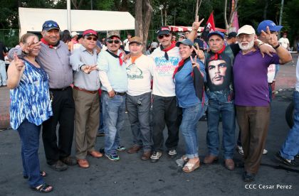 Mar de pueblo reclama justicia y reparación para las víctimas y castigo para los terroristas golpistas