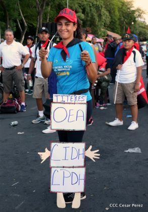 Mar de pueblo reclama justicia y reparación para las víctimas y castigo para los terroristas golpistas