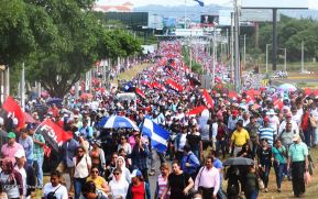 Nicaragua conmemoró el 40 aniversario de la Toma del Palacio Nacional
