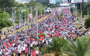Nicaragua conmemoró el 40 aniversario de la Toma del Palacio Nacional