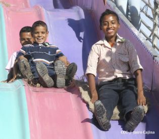 Inauguración de Parque de la Niñez Feliz en Estelí