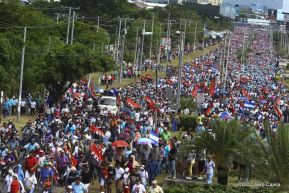 Nicaragua conmemoró el 40 aniversario de la Toma del Palacio Nacional
