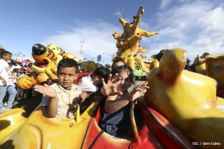 Inauguración de Parque de la Niñez Feliz en Estelí