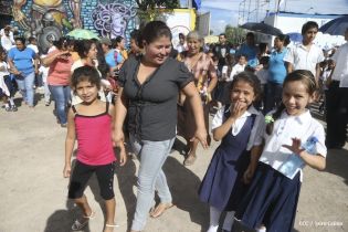 Inauguración de Parque de la Niñez Feliz en Estelí