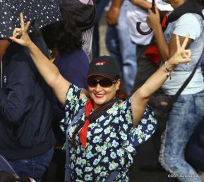 Miles piden Justicia para las víctimas del terrorismo golpista y conmemoran el 38 Aniversario de la Alfabetización