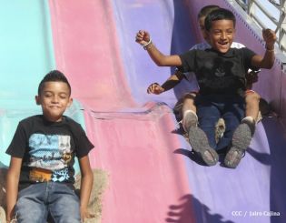 Inauguración de Parque de la Niñez Feliz en Estelí