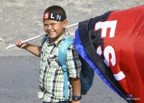 Miles piden Justicia para las víctimas del terrorismo golpista y conmemoran el 38 Aniversario de la Alfabetización