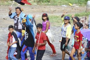 Miles piden Justicia para las víctimas del terrorismo golpista y conmemoran el 38 Aniversario de la Alfabetización