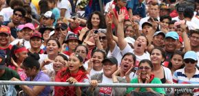 Miles piden Justicia para las víctimas del terrorismo golpista y conmemoran el 38 Aniversario de la Alfabetización