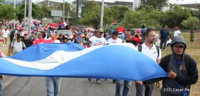 Miles piden Justicia para las víctimas del terrorismo golpista y conmemoran el 38 Aniversario de la Alfabetización