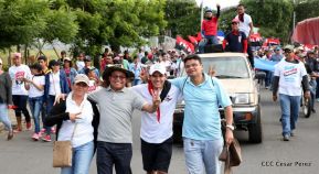 Miles piden Justicia para las víctimas del terrorismo golpista y conmemoran el 38 Aniversario de la Alfabetización