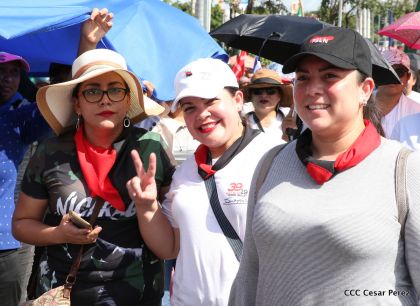 Justicia para víctimas del terrorismo, claman miles de nicaragüenses en Aniversario de Pancasán