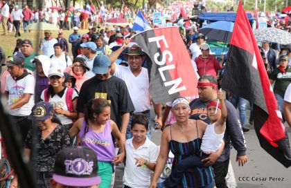 Justicia para víctimas del terrorismo, claman miles de nicaragüenses en Aniversario de Pancasán