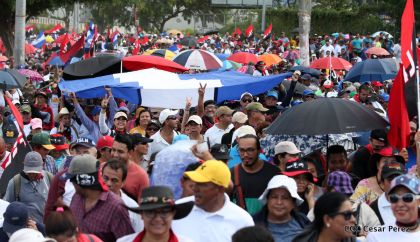 Justicia para víctimas del terrorismo, claman miles de nicaragüenses en Aniversario de Pancasán