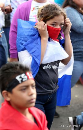 Justicia para víctimas del terrorismo, claman miles de nicaragüenses en Aniversario de Pancasán