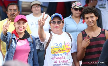 Justicia para víctimas del terrorismo, claman miles de nicaragüenses en Aniversario de Pancasán