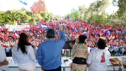 Justicia para víctimas del terrorismo, claman miles de nicaragüenses en Aniversario de Pancasán