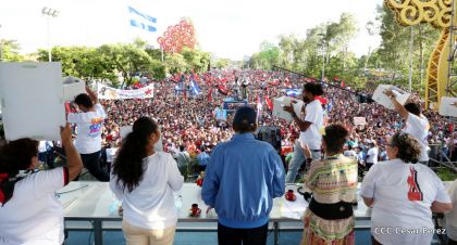 Justicia para víctimas del terrorismo, claman miles de nicaragüenses en Aniversario de Pancasán