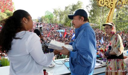 Justicia para víctimas del terrorismo, claman miles de nicaragüenses en Aniversario de Pancasán