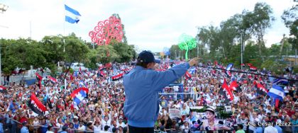 Justicia para víctimas del terrorismo, claman miles de nicaragüenses en Aniversario de Pancasán