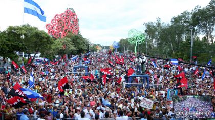Justicia para víctimas del terrorismo, claman miles de nicaragüenses en Aniversario de Pancasán
