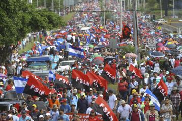 Justicia para víctimas del terrorismo, claman miles de nicaragüenses en Aniversario de Pancasán
