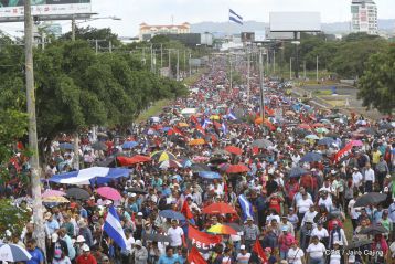 Justicia para víctimas del terrorismo, claman miles de nicaragüenses en Aniversario de Pancasán