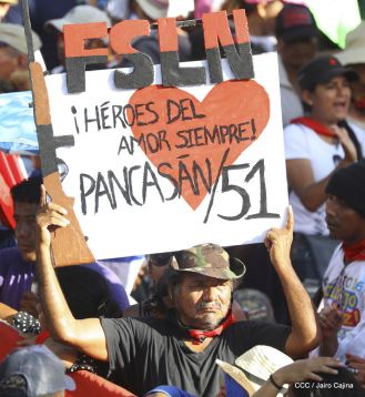 Justicia para víctimas del terrorismo, claman miles de nicaragüenses en Aniversario de Pancasán