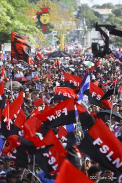 Justicia para víctimas del terrorismo, claman miles de nicaragüenses en Aniversario de Pancasán