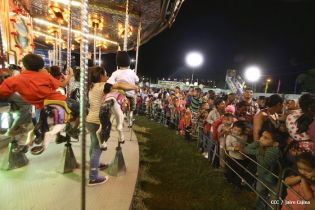 Inauguración de Parque de la Niñez Feliz en Estelí (NOCHE)