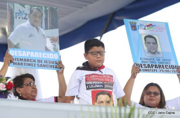 Justicia para víctimas del terrorismo, claman miles de nicaragüenses en Aniversario de Pancasán