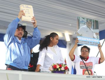 Justicia para víctimas del terrorismo, claman miles de nicaragüenses en Aniversario de Pancasán