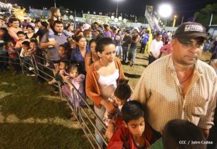 Inauguración de Parque de la Niñez Feliz en Estelí (NOCHE)