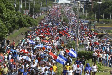 Justicia para víctimas del terrorismo, claman miles de nicaragüenses en Aniversario de Pancasán