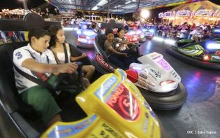 Inauguración de Parque de la Niñez Feliz en Estelí (NOCHE)