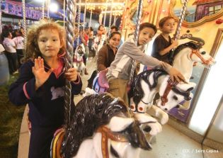 Inauguración de Parque de la Niñez Feliz en Estelí (NOCHE)