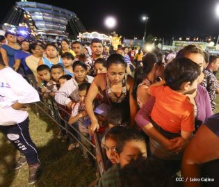 Inauguración de Parque de la Niñez Feliz en Estelí (NOCHE)