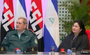 Acto del 39 aniversario de constitución del Ejército de Nicaragua