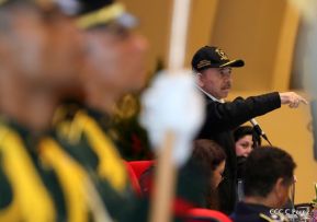 Acto del 39 aniversario de constitución del Ejército de Nicaragua