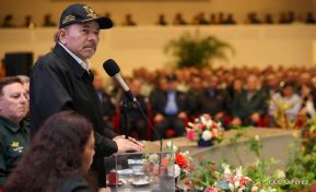 Acto del 39 aniversario de constitución del Ejército de Nicaragua