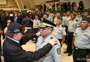 Acto del 39 aniversario de constitución del Ejército de Nicaragua