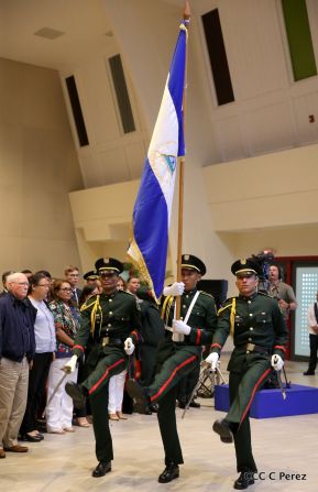Acto del 39 aniversario de constitución del Ejército de Nicaragua
